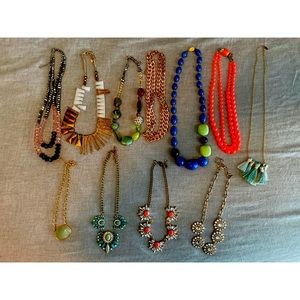 Assorted Statement Necklaces (11), J. Crew, Bauble Bar, and more!